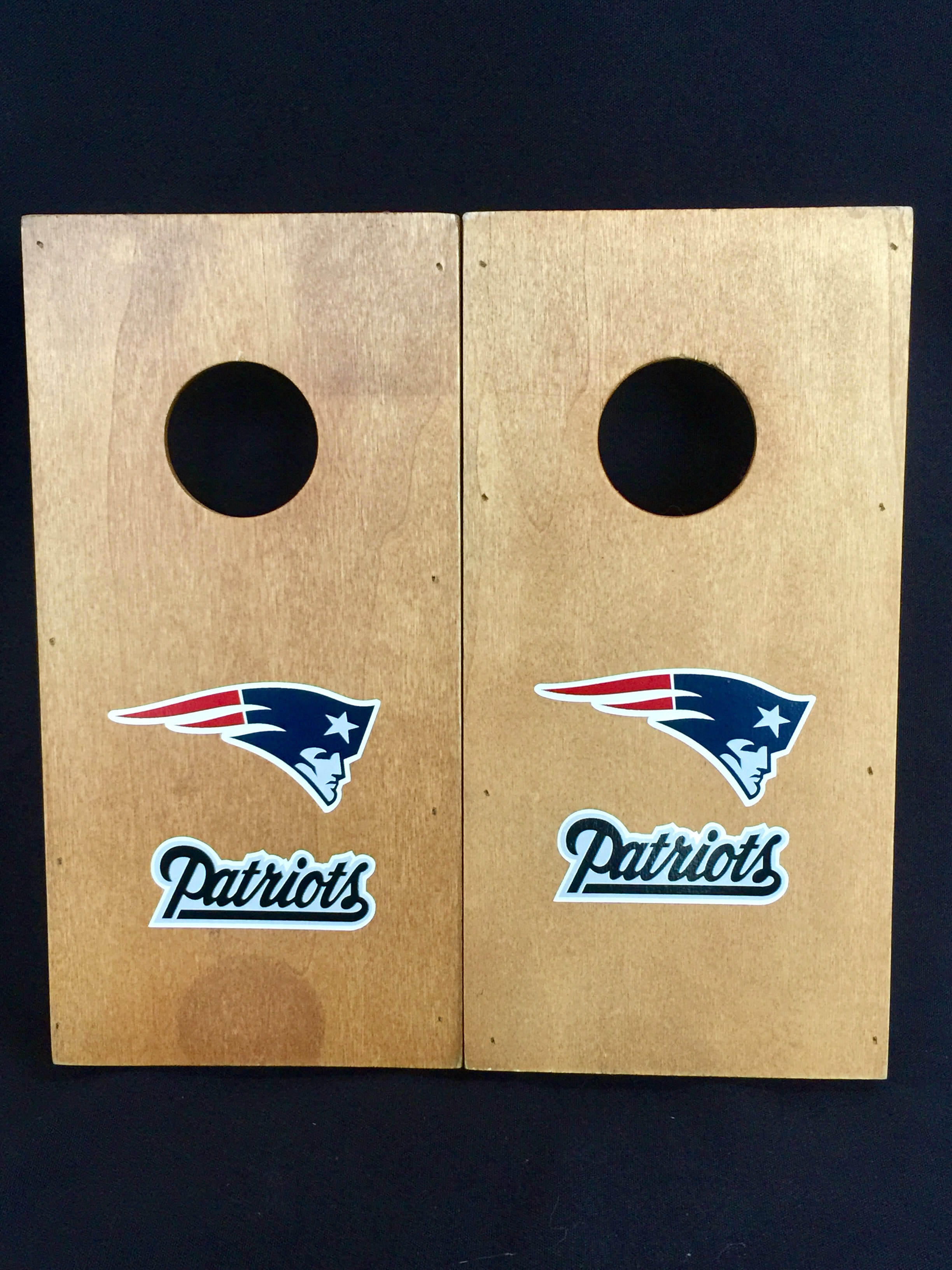 Chicago Bears Version 5 Cornhole Wraps - Set of 2